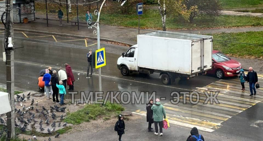 В сыктывкарской Орбите на пешеходном переходе сбили женщину
