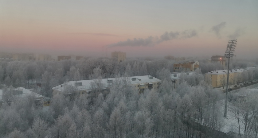 Морозы до -38°С и небольшой снег: какой будет погода в Коми 9 декабря