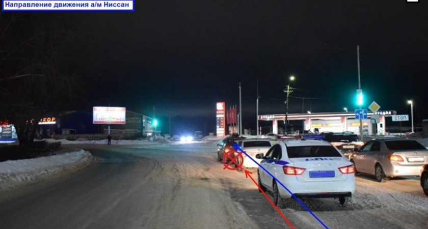 В Коми водитель Nissan ушибла челюсть в ДТП с Volkswagen