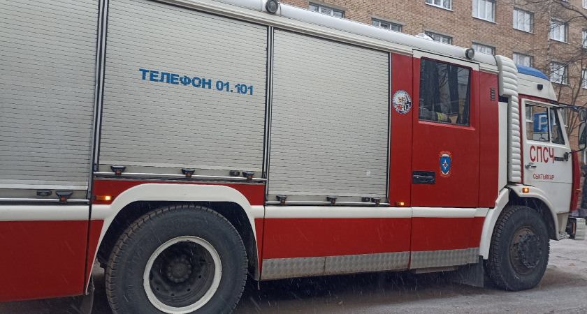 В Коми за сутки произошло пять пожаров