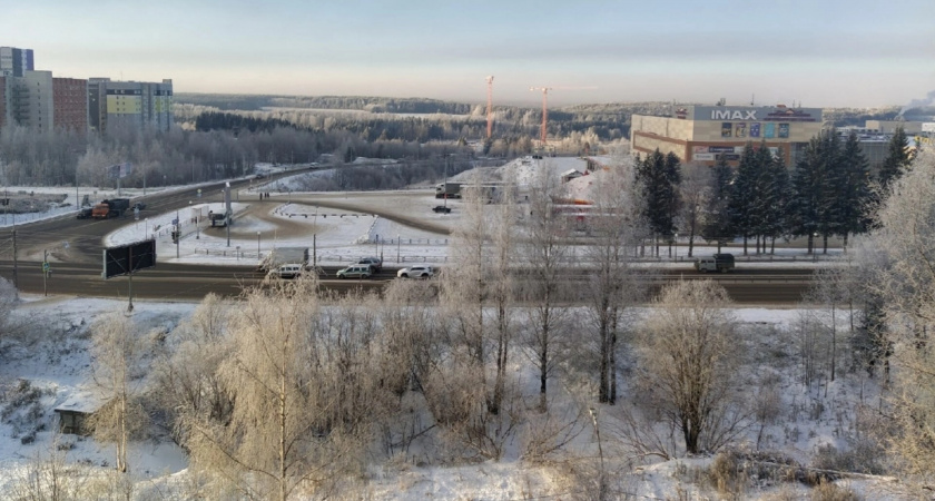 Морозы до -30С, снег и гололедица: погода в Коми 5 февраля 