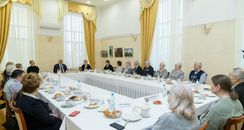 Состоялась встреча Владимира Уйба с активом Совета ветеранов города Сыктывкара