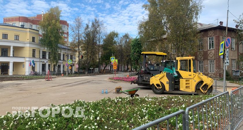 На 9-м километре автодороги Сыктывкар – Эжва заменят асфальт