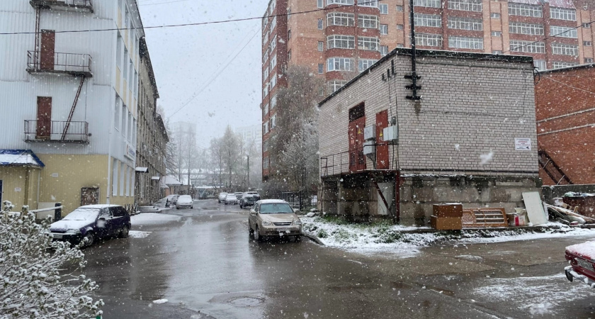 Мокрый снег и порывистый ветер: погода в Коми 8 мая