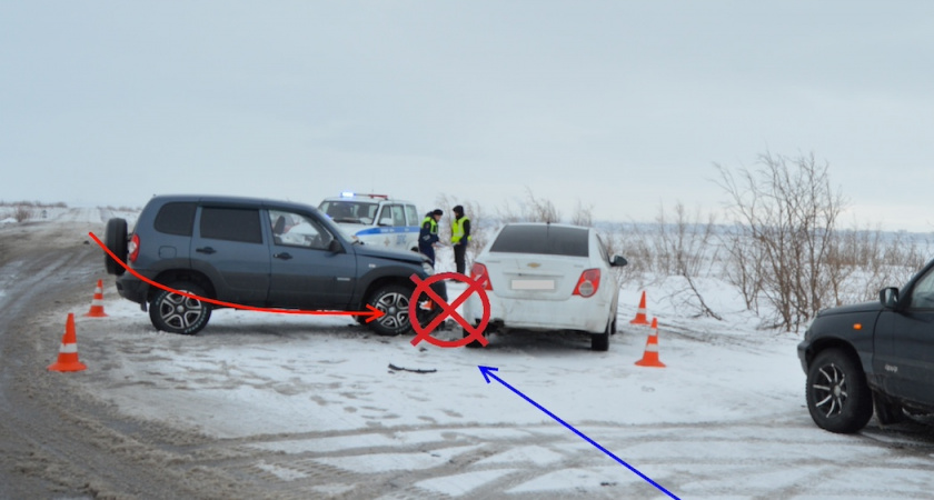 В Воркуте мужчина и автоледи не поделили «кольцо»