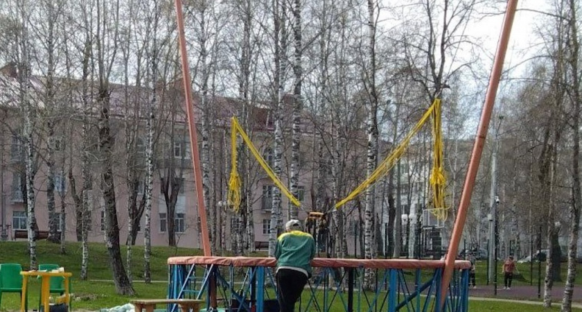 «Кузнечик» и «Ковбой» в парке столицы Коми оказались опасными для пользования