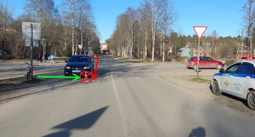 В Коми ребёнок попал под колёса Volkswagen