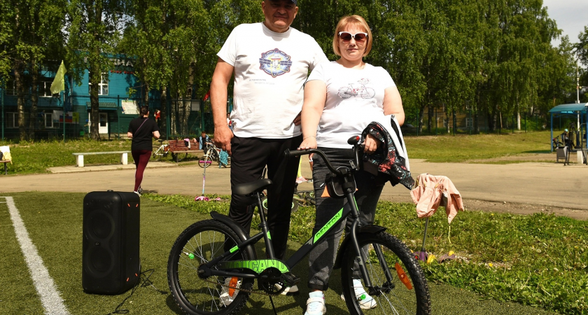 Сосногорский детский реабилитационный центр вновь получил велосипед