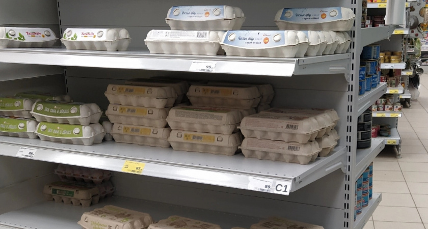 В Коми в очередной раз снизились цены на яйца