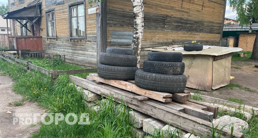 В Сыктывдинском районе и в Сыктывкаре за два месяца собрано более семи тонн старых шин