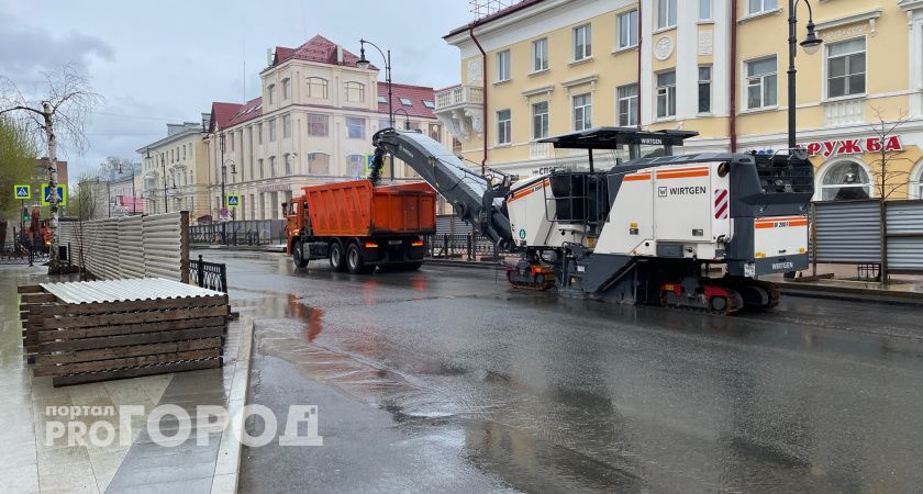 В Сыктывкаре начнут чинить дороги с помощью переработанных шин