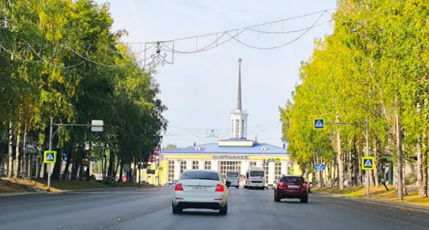 В Сыктывкаре на улице Коммунистическая убрали одну "зебру"