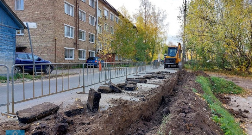 В Сыктывкаре на улице Заводская планируют обустроить около полукилометра тротуара 