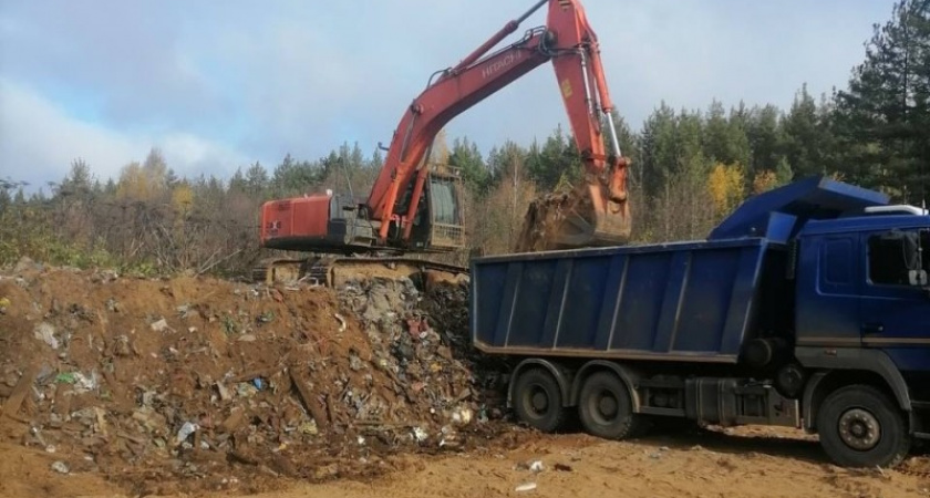 В Коми ликвидирована еще одна несанкционированная свалка