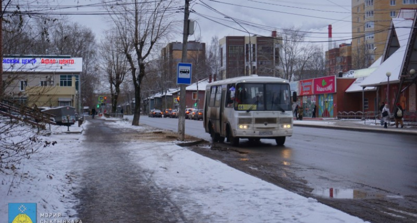 В Сыктывкаре обустроили дополнительную остановку для автобусов по маршрутам №№ 4, 19, 20 и 44