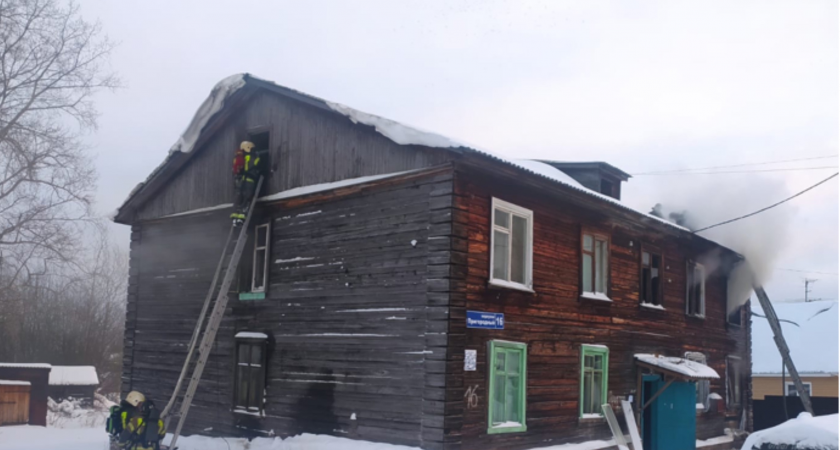 В Сыктывкаре на пожаре погиб мужчина