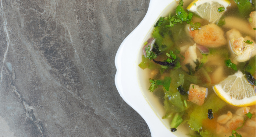 Всего пару мелочей и рыбный бульон становится в 100 раз вкуснее