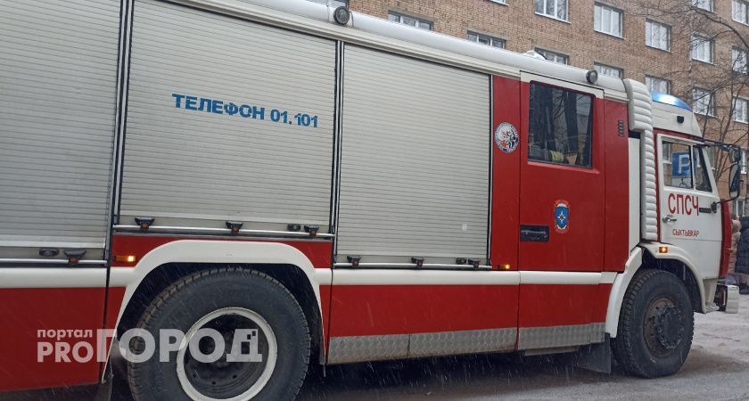 В Сыктывкаре с начала года на пожарах погибли пять человек 