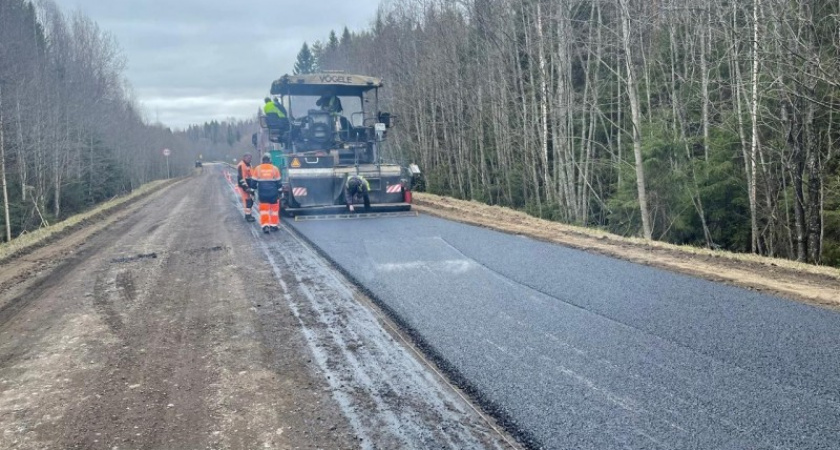 В Коми стартовали работы по ремонту автодороги Сыктывкар - Кудымкар