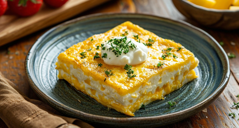 Всего 1 стакан овсянки и 2 яйца —вкуснейший завтрак готов: домочадцы слопали за секунду