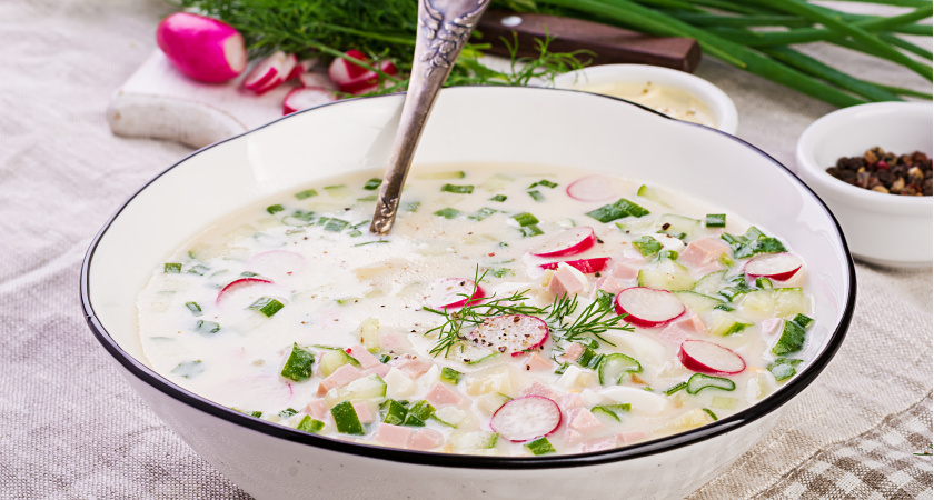 Окрошка-огонь: Добавила ЭТО вместо огурцов - мужики штабелями падают, соседи завидуют