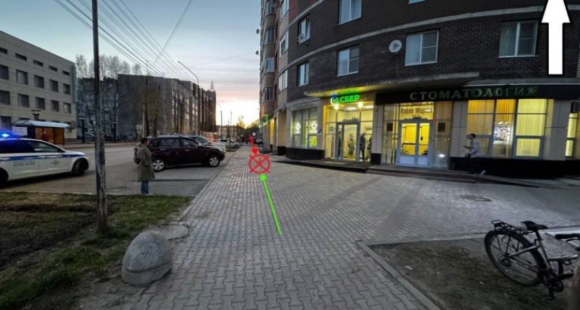 В Сыктывкаре самокатчик сбил ребенка и скрылся с места ДТП