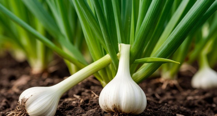 Чеснок в мае молит о помощи: три простых подкормки для богатого урожая