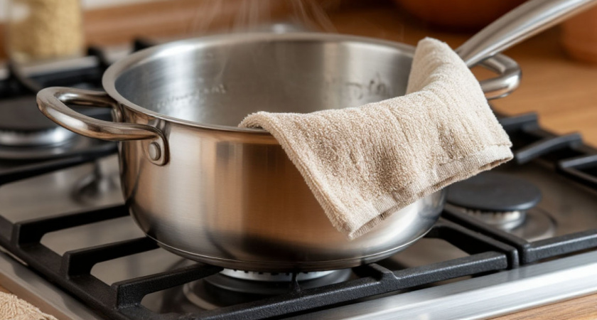 Больше не вывариваю старые полотенца: кладу 2 ложки на кастрюлю - станут как новые