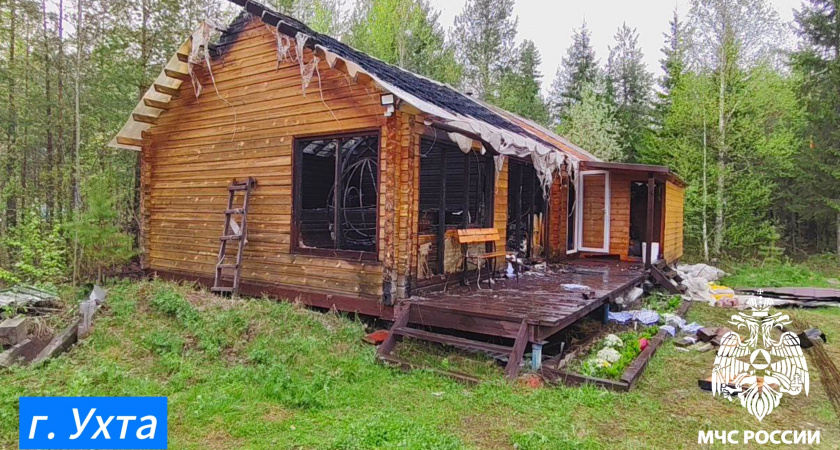 Два крупных пожара в Коми обошлись без пострадавших