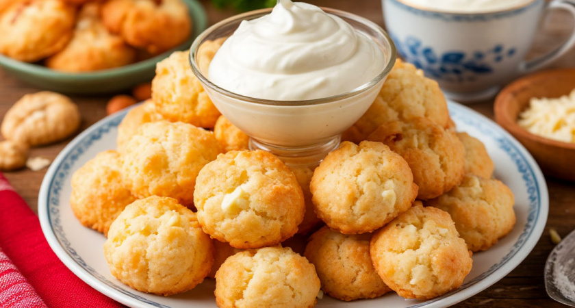 Смешиваем кефир с майонезом — и через 15 минут целая гора вкуснятины к чаю готова: домашние уплетают с удовольствием, не остановить