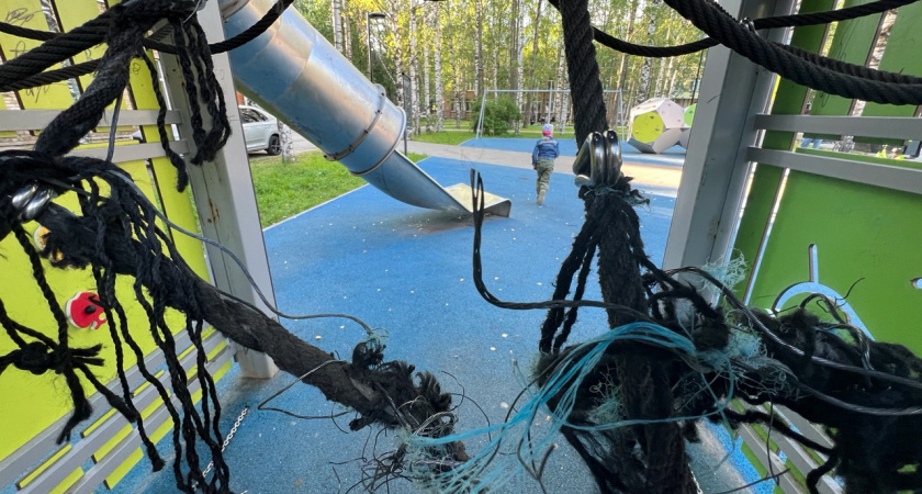 В порядок привели только два объекта: в сквере на улице Чернова общественники провели повторный рейд