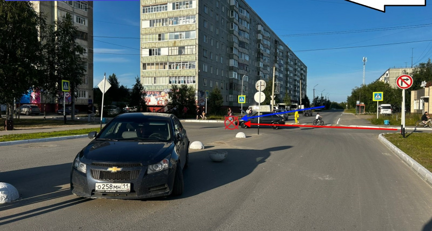 В Коми водитель с 37 нарушениями ПДД спровоцировал ДТП, пострадал ребенок