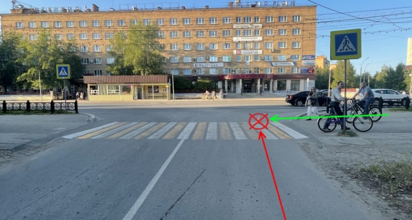В Коми иномарка сбила 8-летнего велосипедиста на пешеходном переходе