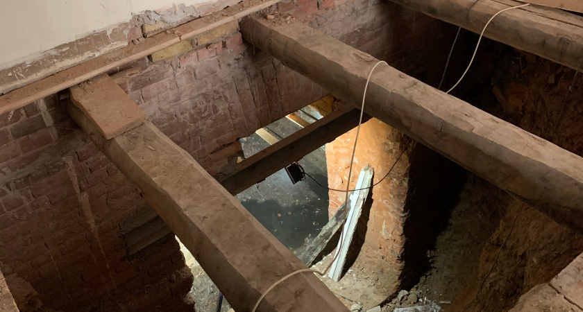 В Сыктывкаре во время реконструкции здания музея истории обнаружили необычные находки 