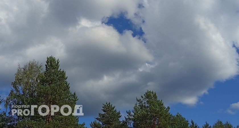 В Коми 18 августа ожидаются грозы и дожди