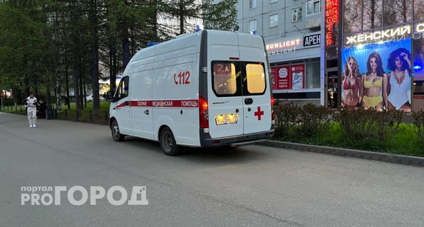 В Сыктывкаре маленький ребенок выбежал на дорогу и попал под колеса авто