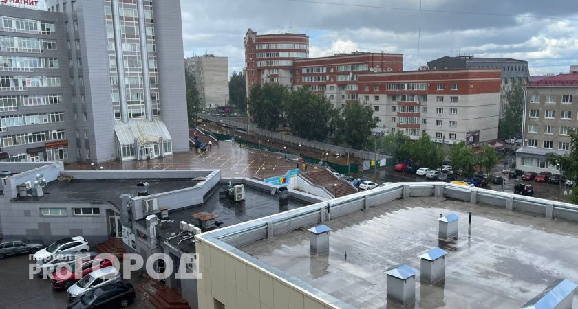 В Коми 25 августа ожидаются ливни и грозы