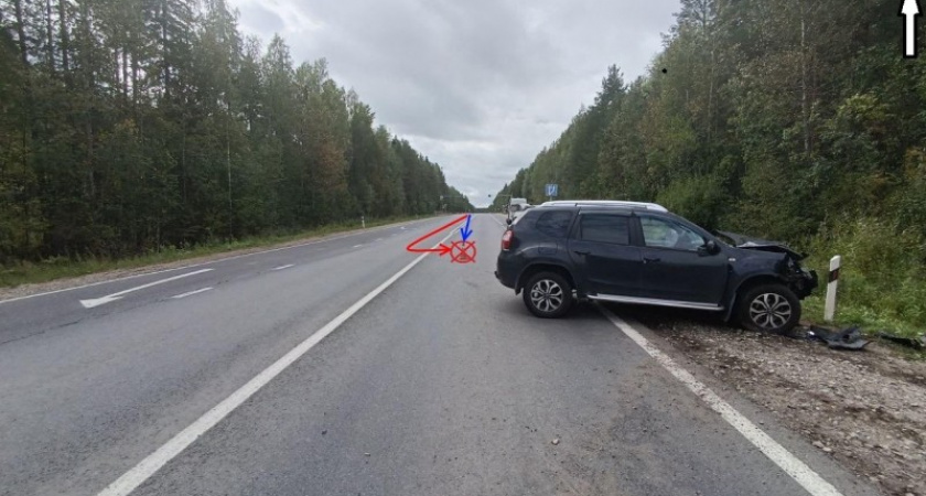 В Сыктывкаре произошло смертельное ДТП: водитель иномаркие решил развернуться в запрещенном месте