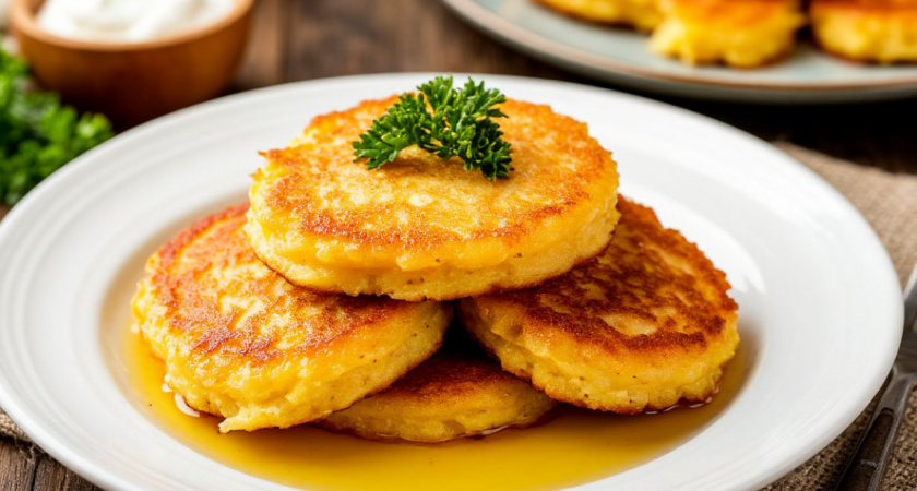 Научили жарить сочные драники по-белорусски без муки и яиц - как пирожные нежные, воздушные. И 5 хитростей приготовления