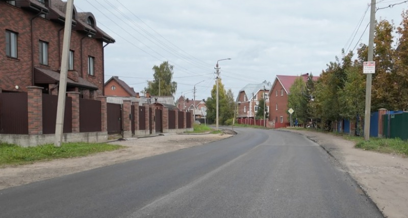 В Сыктывкаре привели в порядок участок дороги на Тентюковской