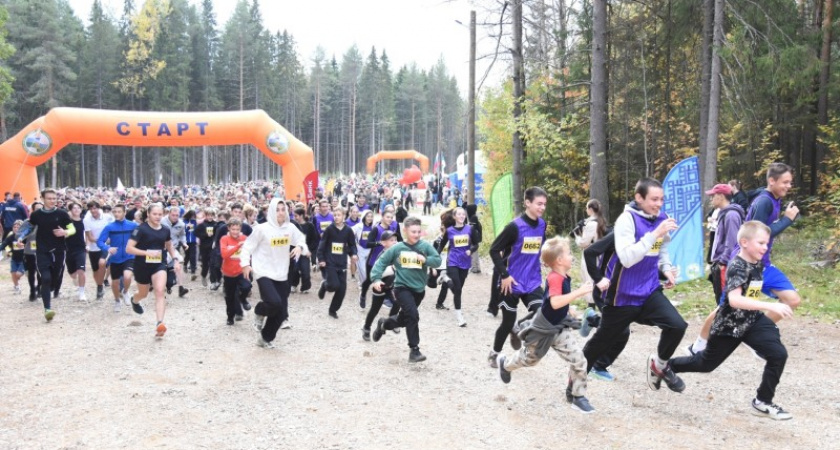 "Кросс нации" объединил тысячи жителей Коми