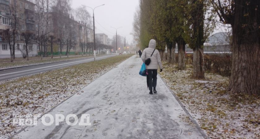 В Коми 26 сентября выпадет снег 