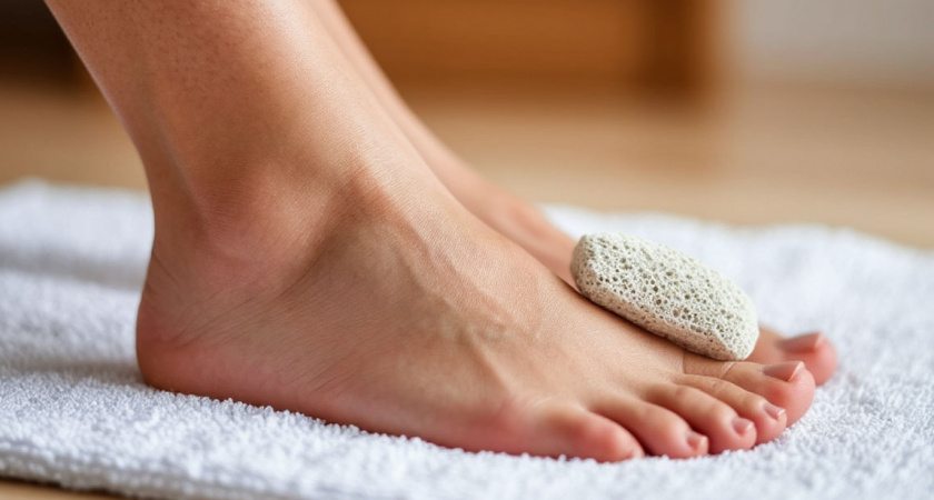 Тру пяточки 1 раз в неделю — кожа как у младенца: 1 дешевый трюк вместо дорогого педикюра