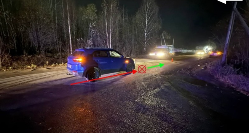 В Сыктывкаре иномарка сбила пешехода