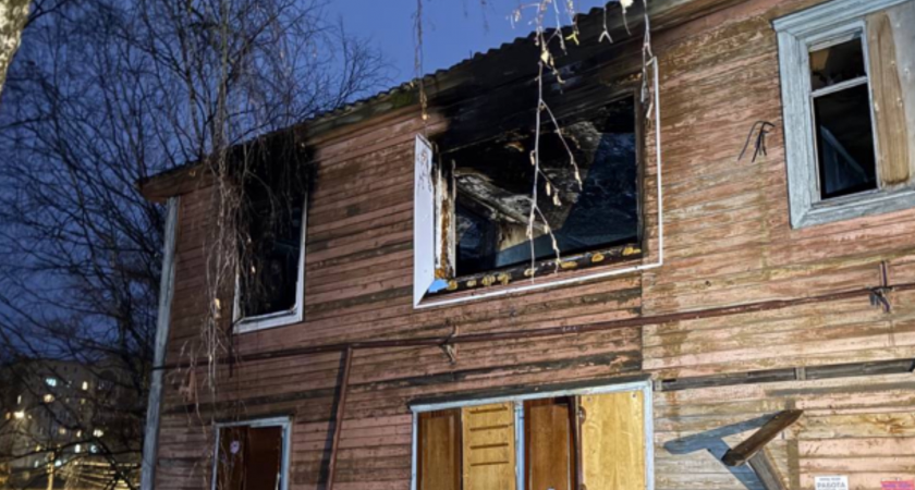 В Сыктывкаре за прошедшие сутки горели частный дом и нежилое здание