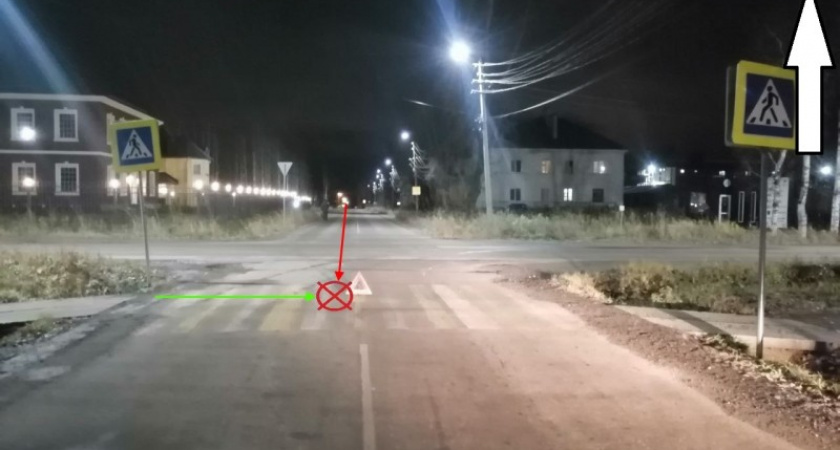 В Коми водитель сбил женщину и скрылся с места ДТП