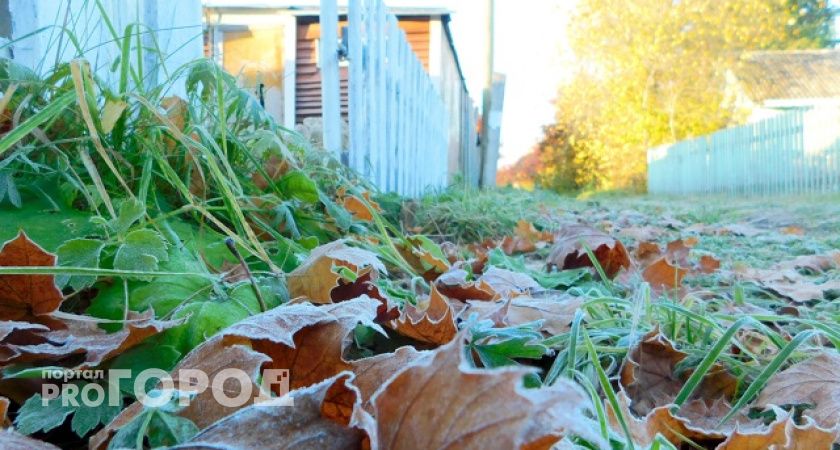В Коми 23 октября температура воздуха упадет до -2 градусов