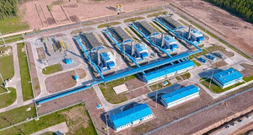 В Коми запущена новая мощная компрессорная станция "Новосиндорская"