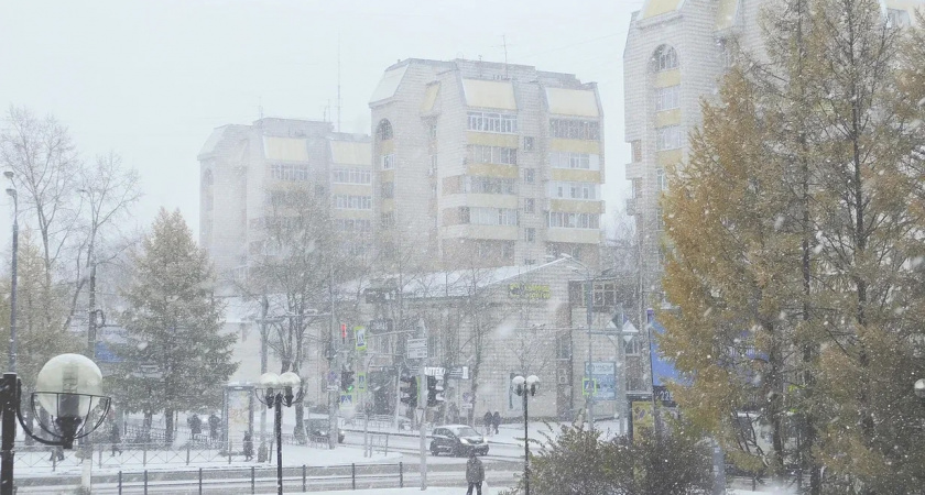 Арктический циклон 5 ноября принесет в Коми обильные снегопады