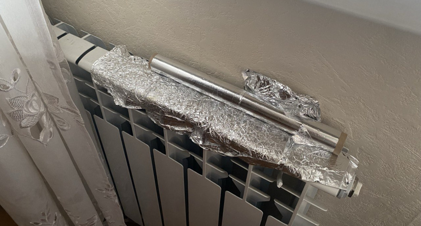 Берем 1 рулон фольги - и дом прогревается за 30 минут, даже когда за окном −40